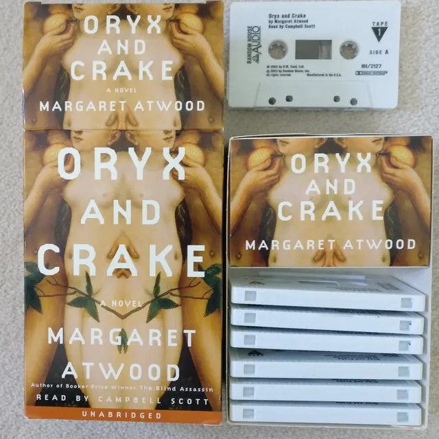 Oryx And Crake Audiobook On Tape photo 3