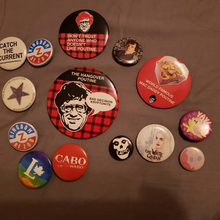 Pinback Buttons photo 1