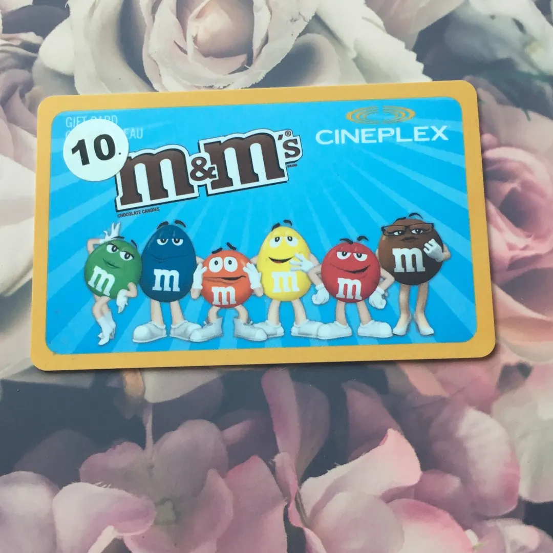 $10 Cineplex Gift Card photo 1