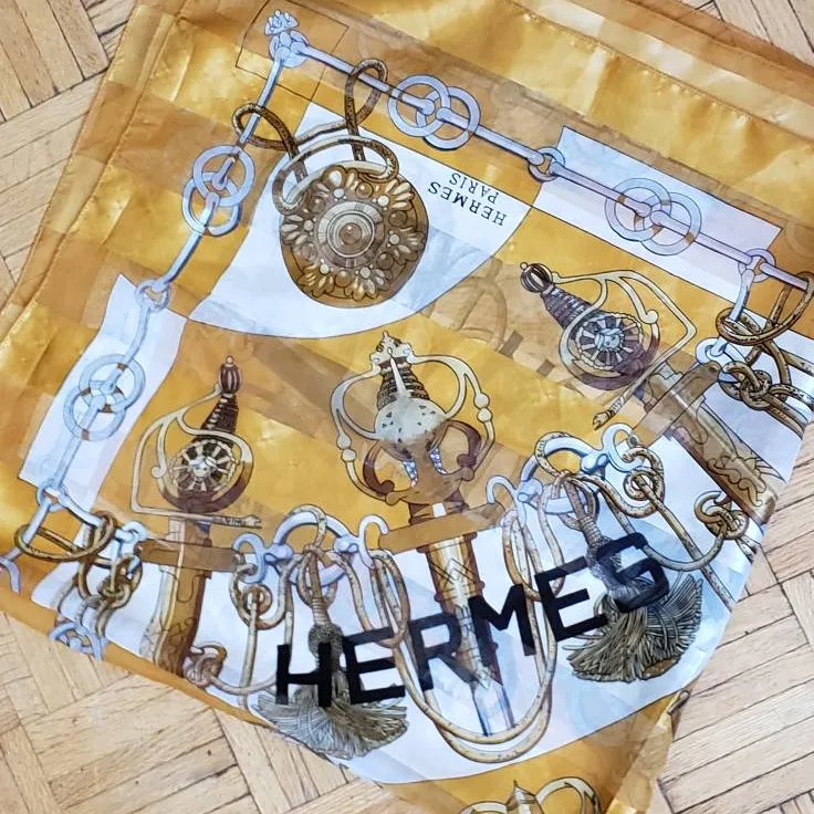 Very Big Faux Hermes Scarf photo 1
