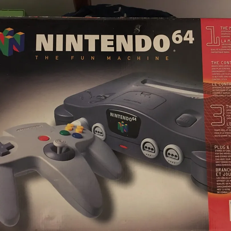 Nintendo 64 (N64) In Original box photo 1