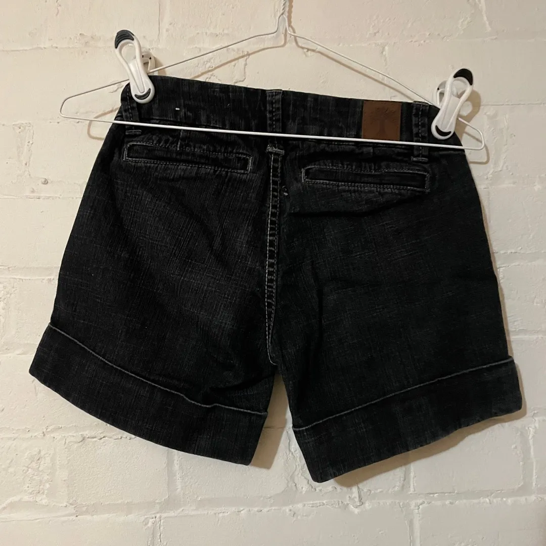 Black Jean Shorts - Heritage- 1 photo 3
