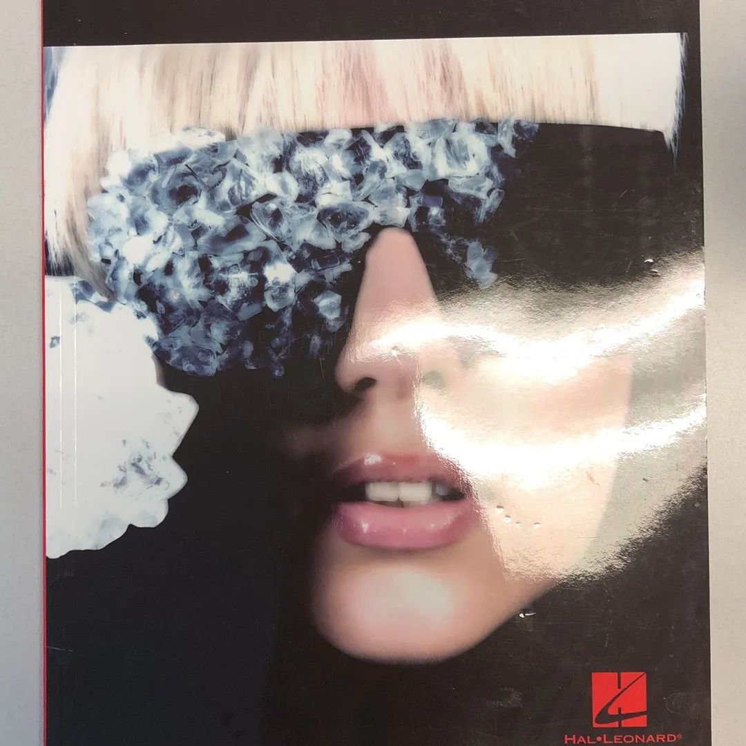 Lady Gaga Sheet Music Book photo 1