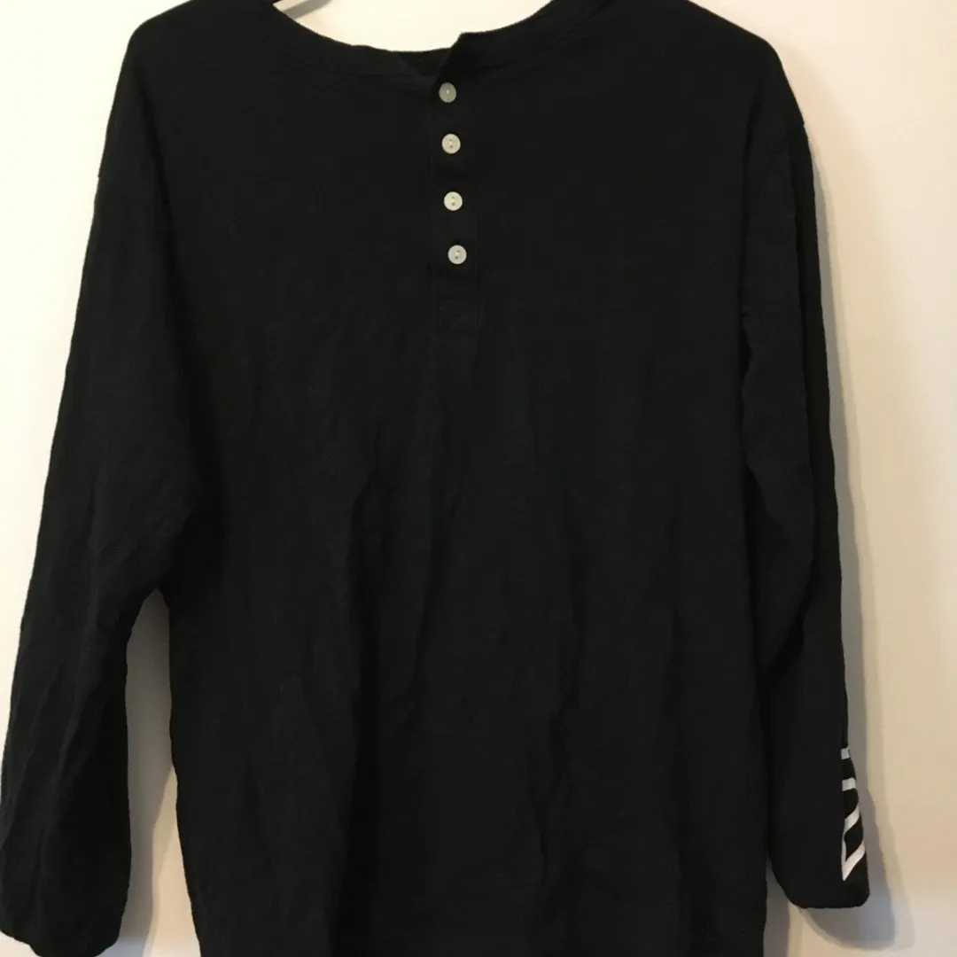 VS Pink Long Sleeve Button Up photo 1