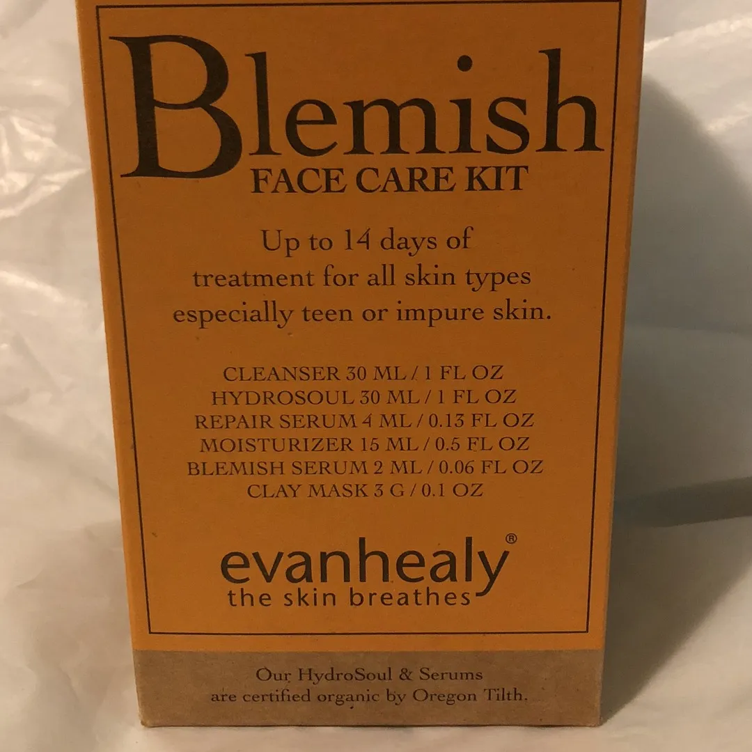 ALL NATURAL Evanhealy Blemish Face Care Kit photo 1