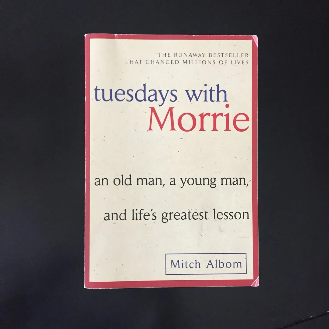 Tuesday’s With Morrie photo 1