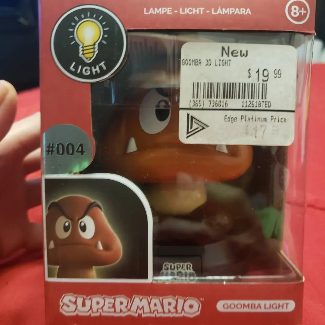 Nintendo Super Mario Goomba Lamp photo 1