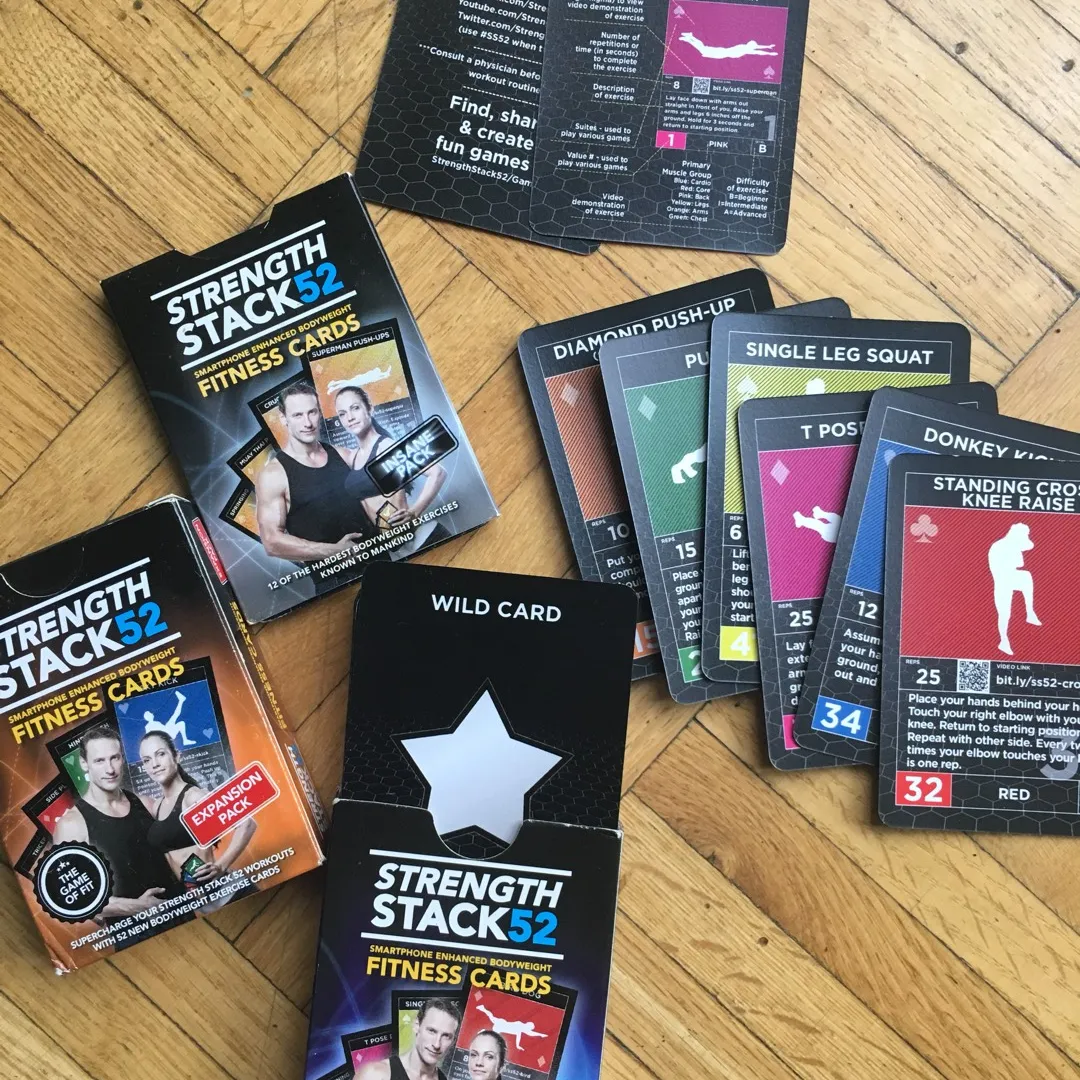 Strength Stack Fitness Card Set photo 1