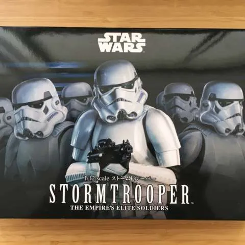 Star Wars Bandai Stormtrooper Model Kit photo 1