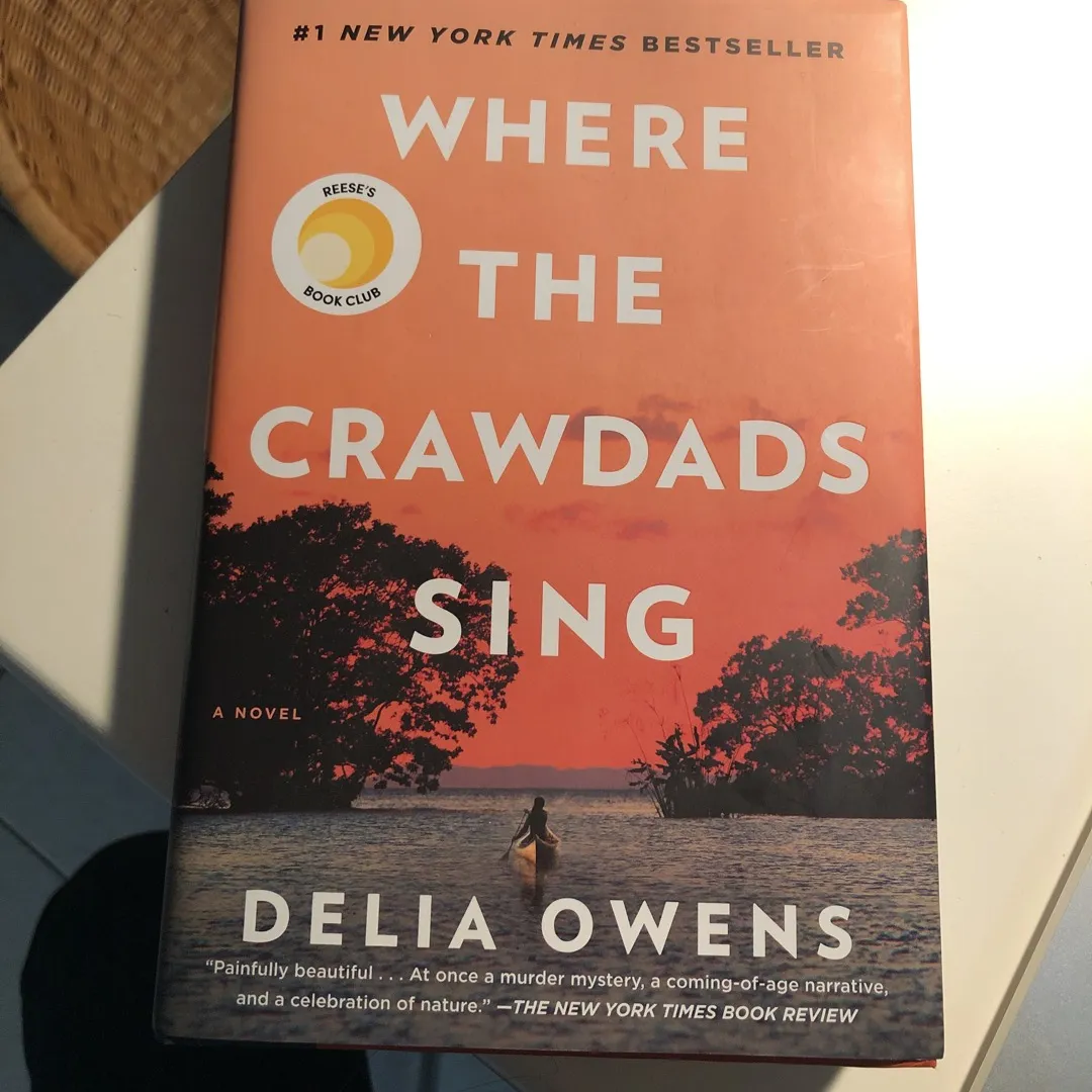 “Where the Crawdads Sing” Hardcover Book photo 1
