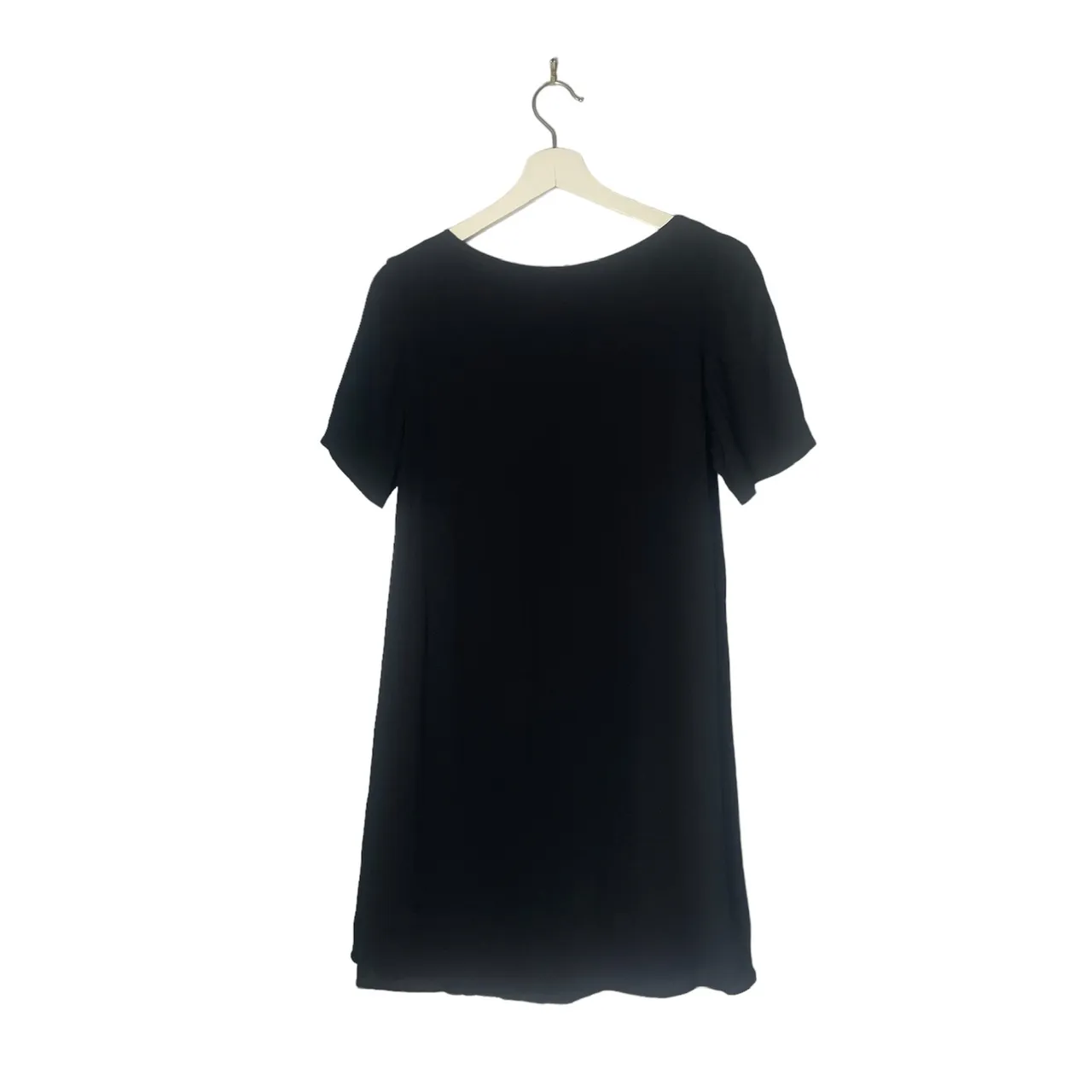 Aritzia Wilfred Free Black Teigen Flowy T-Shirt Dress Size Small photo 4