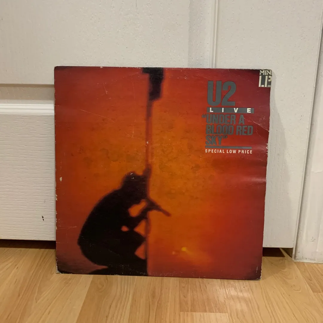 U2 A Blood Red Sky Vinyl Record LP photo 1