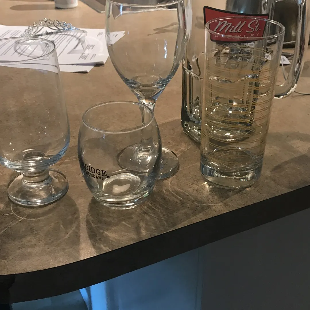 Assorted Glassware photo 1