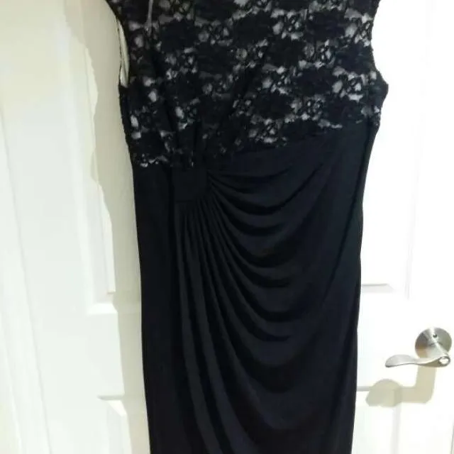 Black White And Sequined Dress photo 1