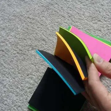Colourful Sticky Notes Notebook photo 5