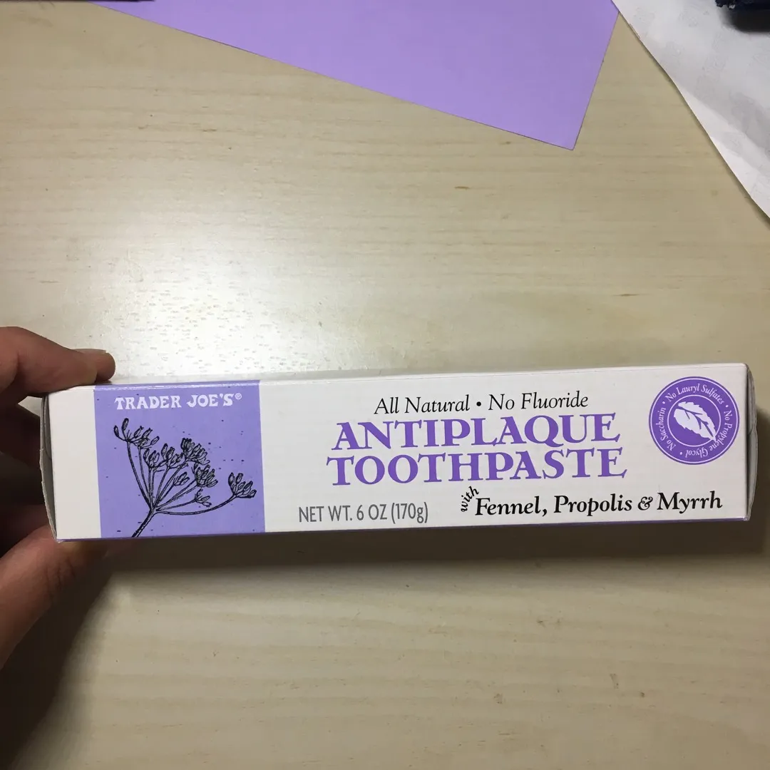 Trader Joe’s Toothpaste photo 1