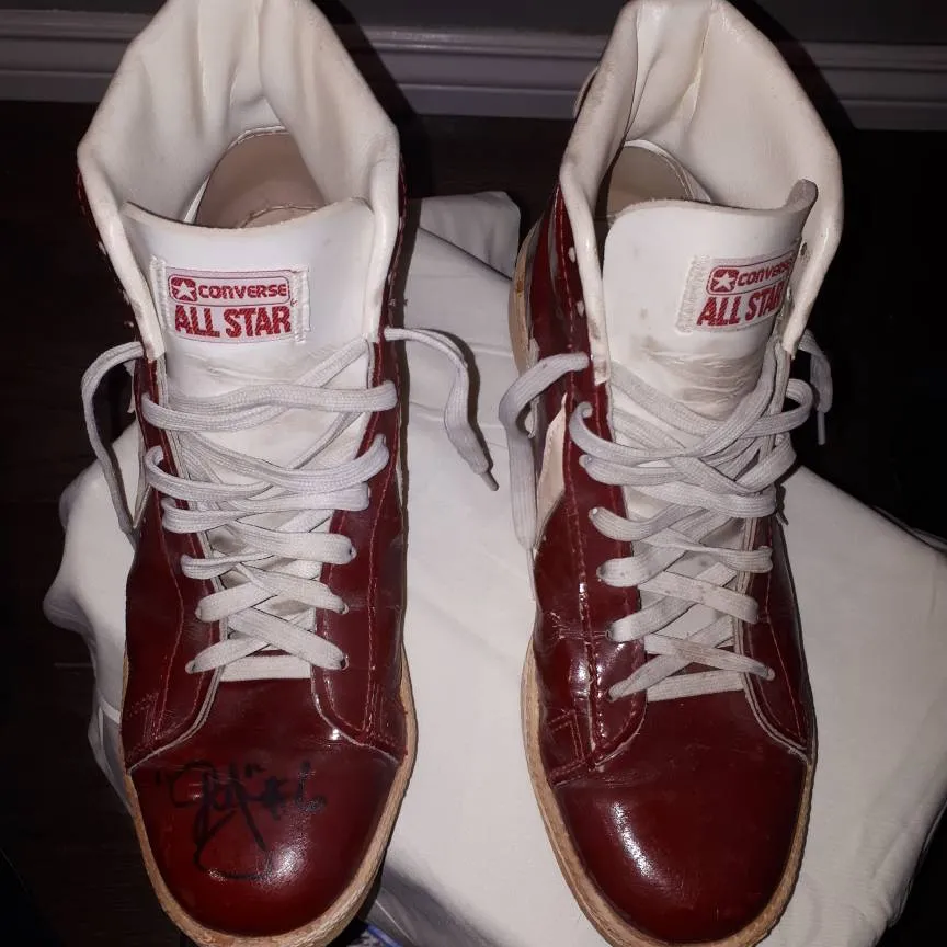 Rare Signed Converse ALLSTAR Sneakers photo 4