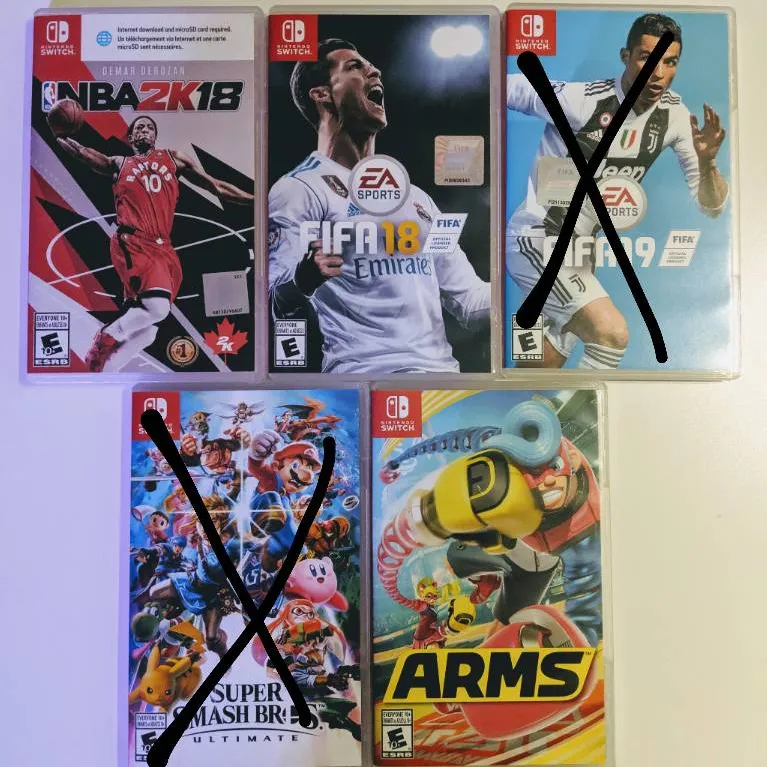 Nintendo Switch Games (Complete) photo 1