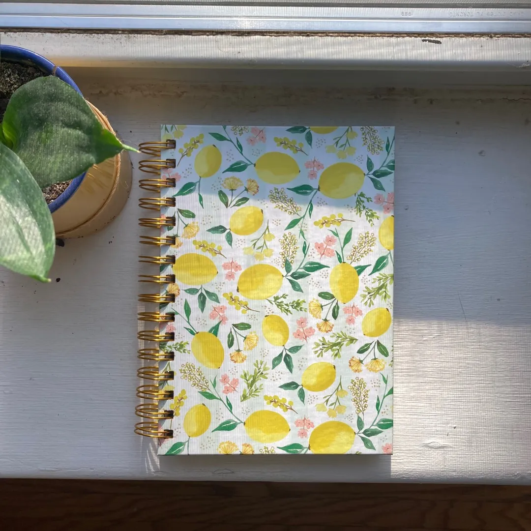 Cute Notebook! 🍋🌸 photo 1