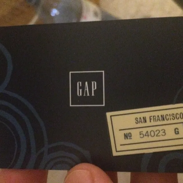 Gap Gift Card photo 1