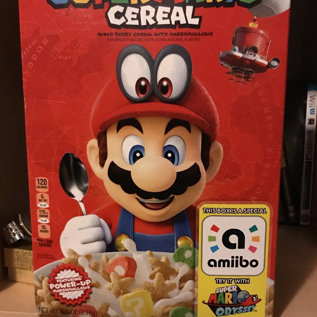 Super Mario Cereal Nintendo photo 1