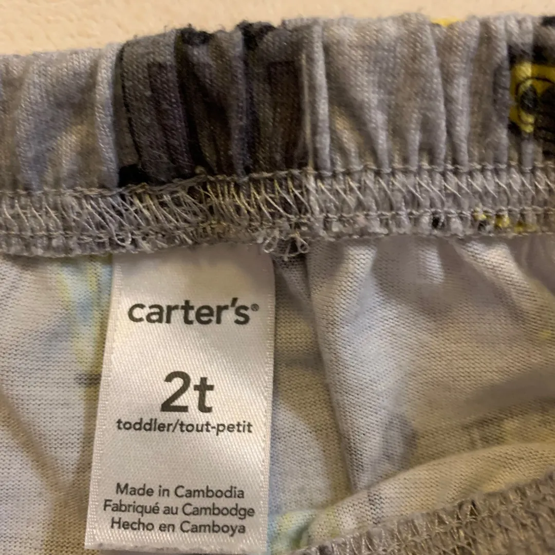 Toddler Carter’s 2T Pyjama Bottoms photo 3