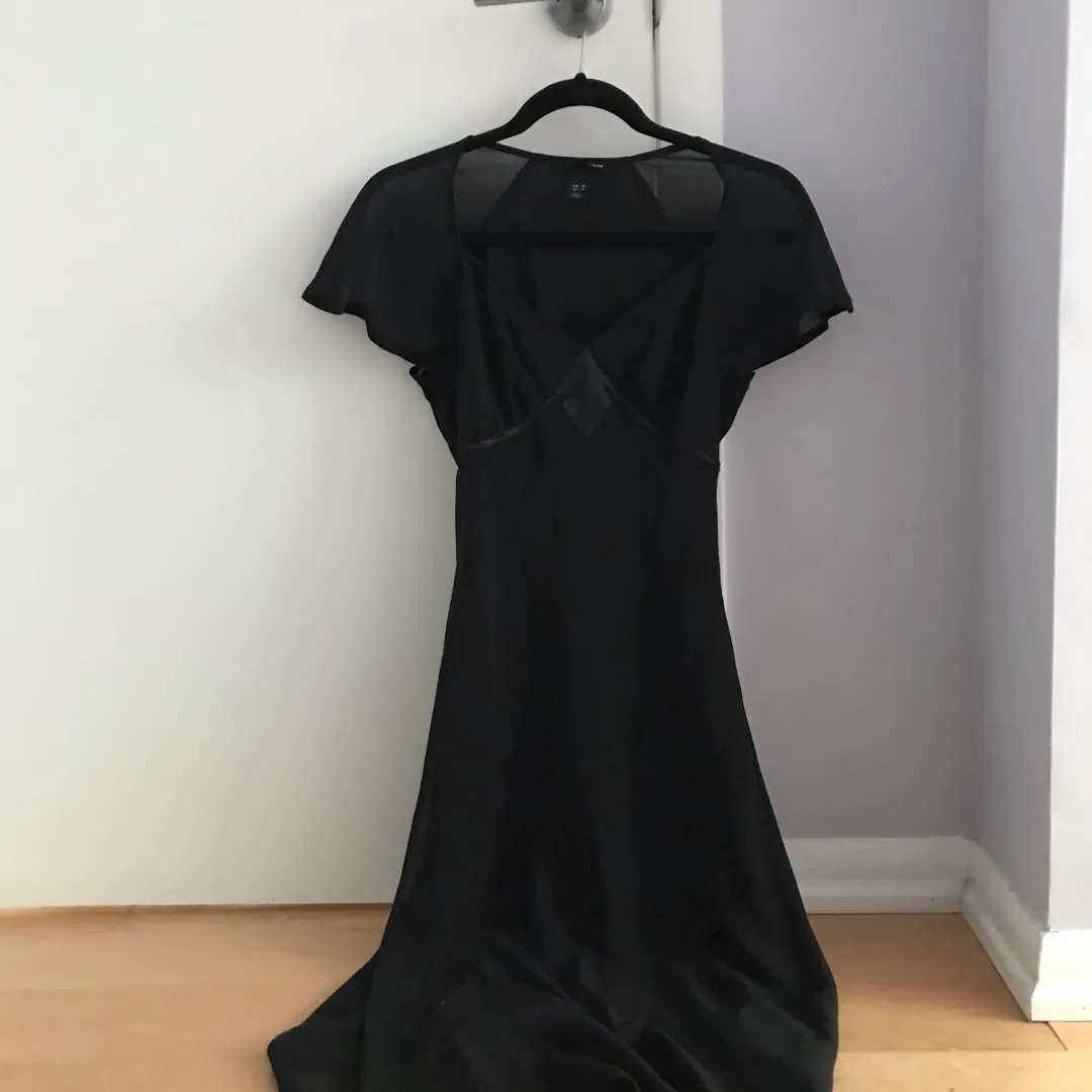 H&M Black Maxi Dress photo 1