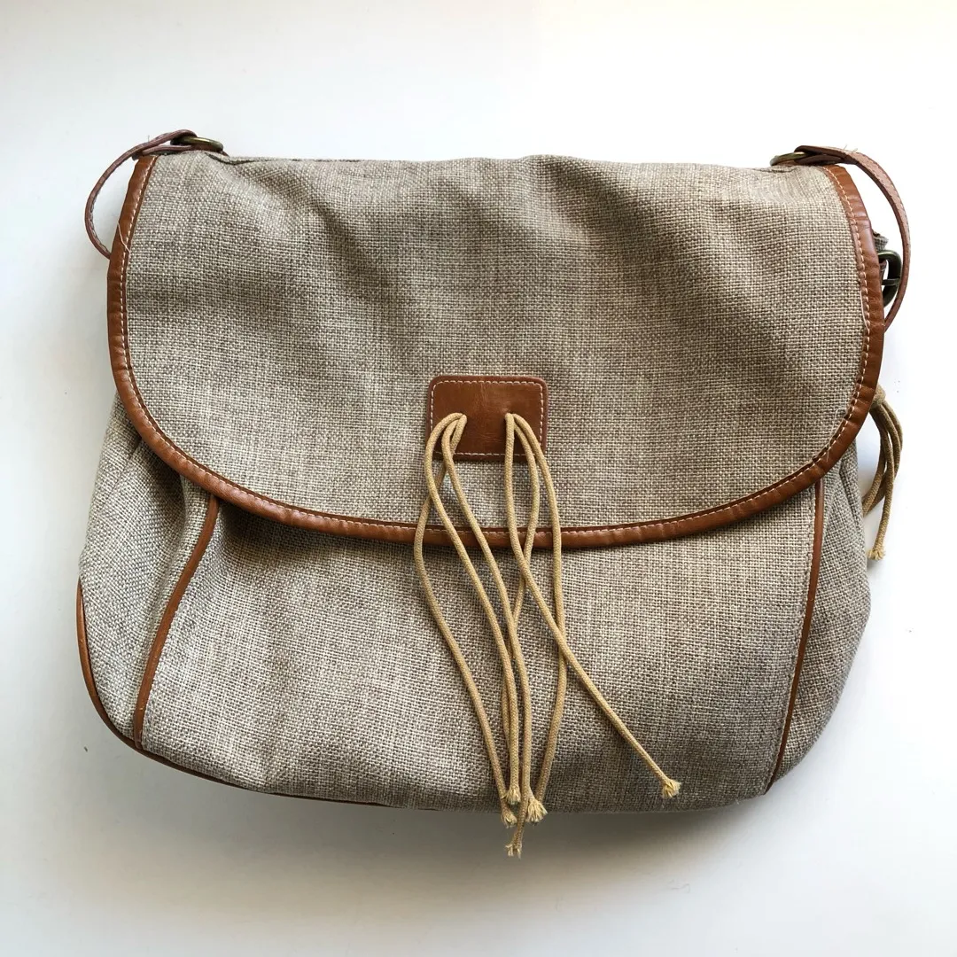 Urban Outfitters Tan Fabric Bag photo 1