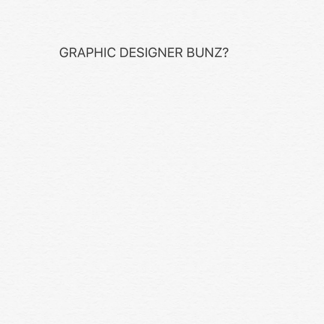 Graphic Designer Bunz? photo 1