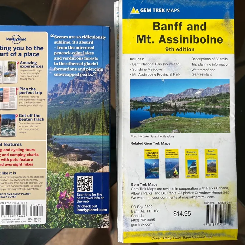Lonely Planet Banff, Jasper, Glacier National Park $ Mt. Assi... photo 3