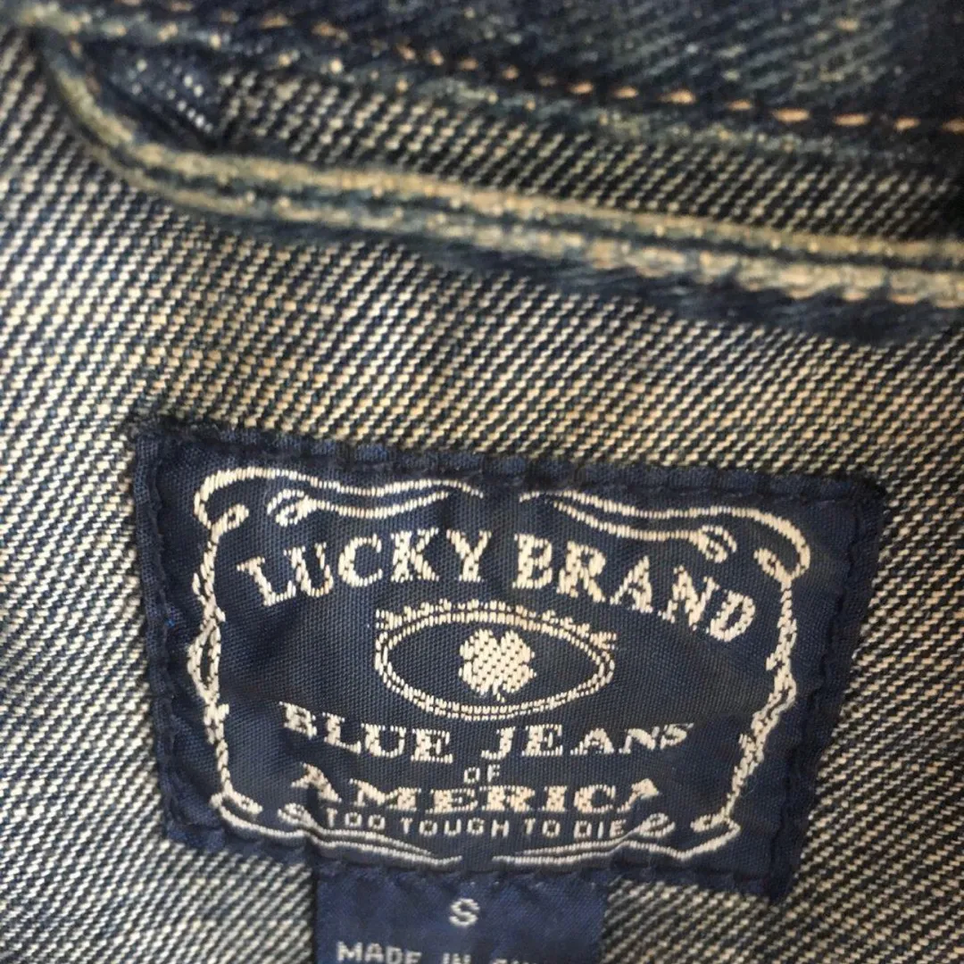 Lucky Brand Jeans Pixie Denim Jacket photo 4