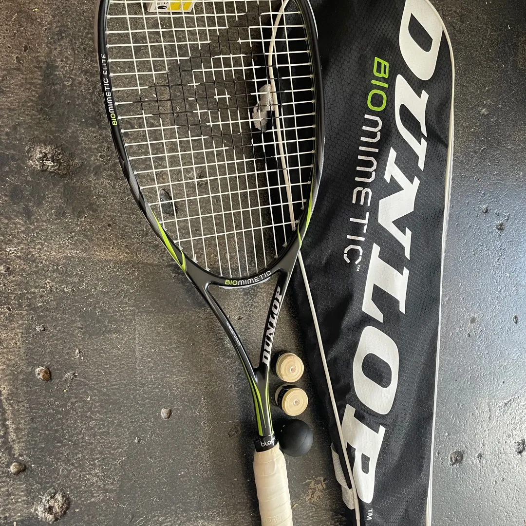 Dunlop Squash Racquet Kit photo 1