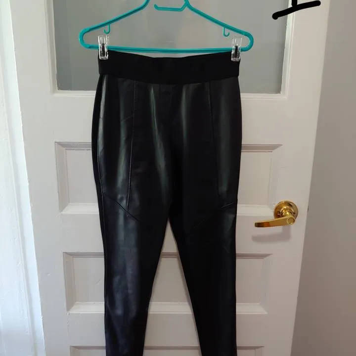 Cute Pleather Items For Fall! (Approx Size 4-6) photo 1