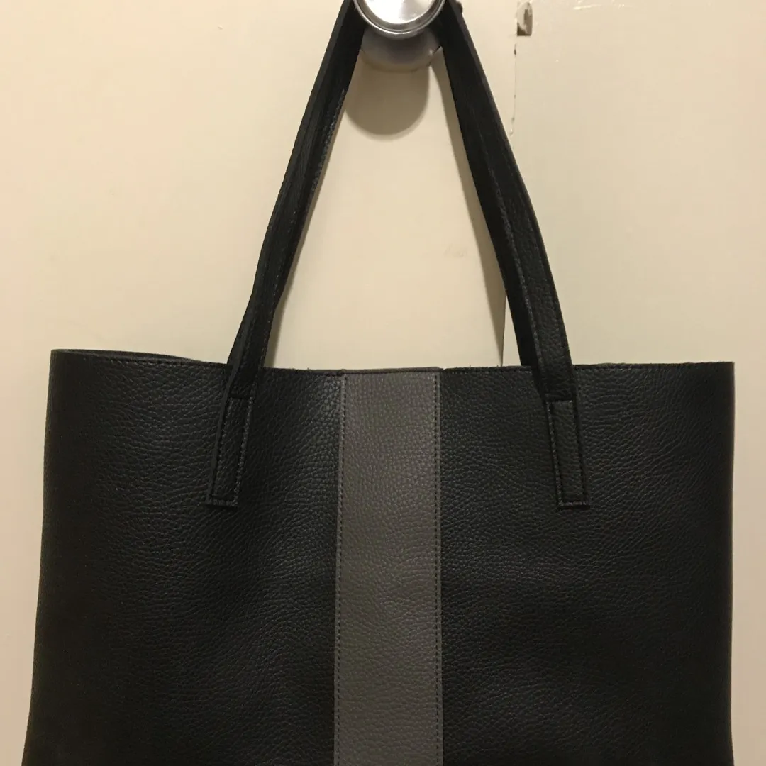 Vince Camuto Vegan Leather Tote Bag photo 1