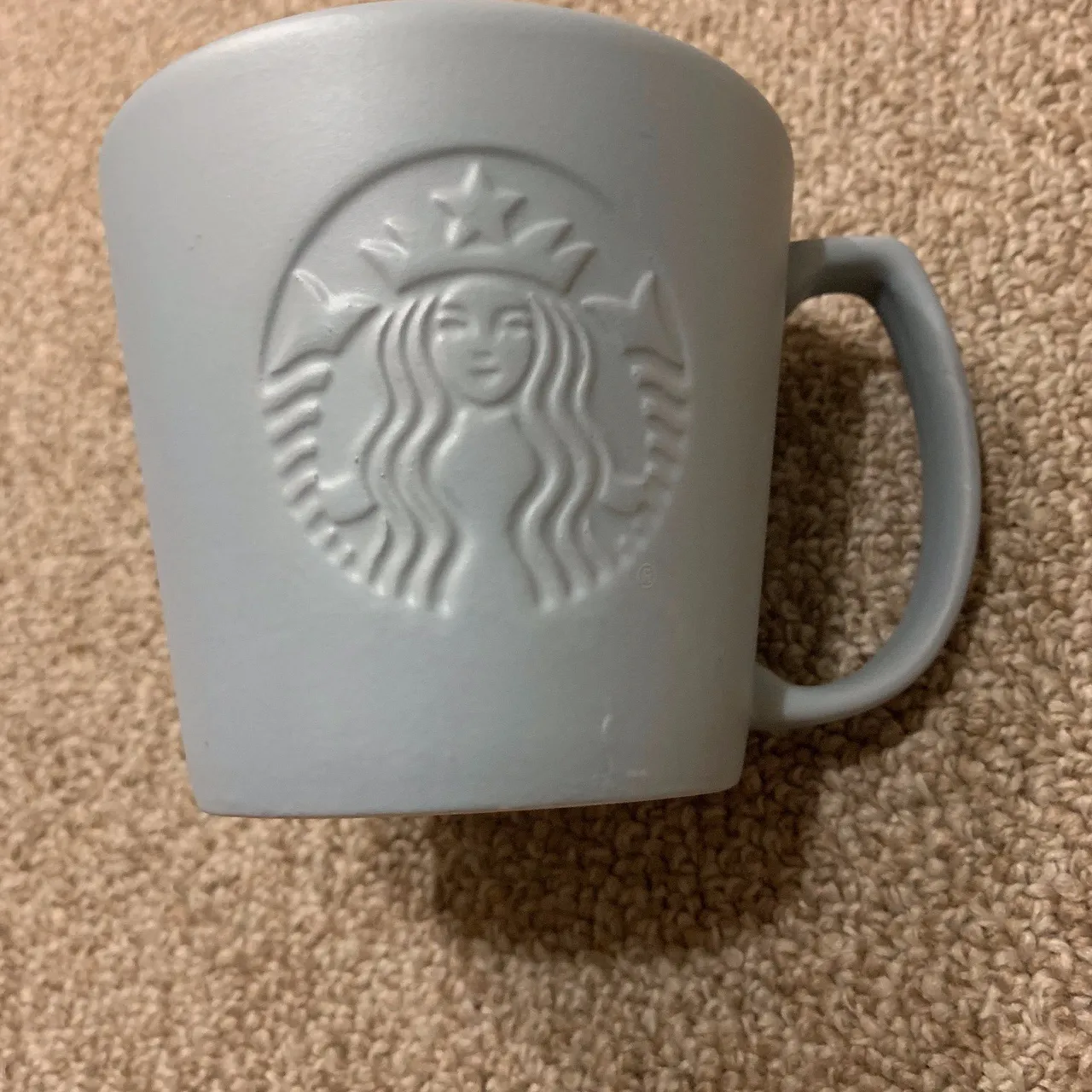 Tall Dusty Blue Starbucks Mug photo 1