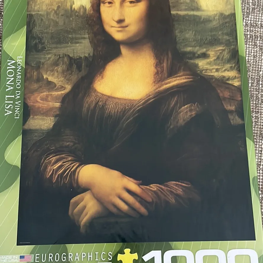 Mona Lisa 1000 Piece Puzzle photo 1
