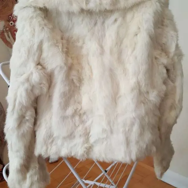 Vintage Guess Fur Coat Size M photo 3