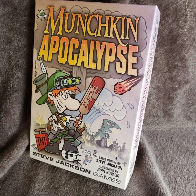 Munchkin Apocalypse Card Game Board Expansion photo 1
