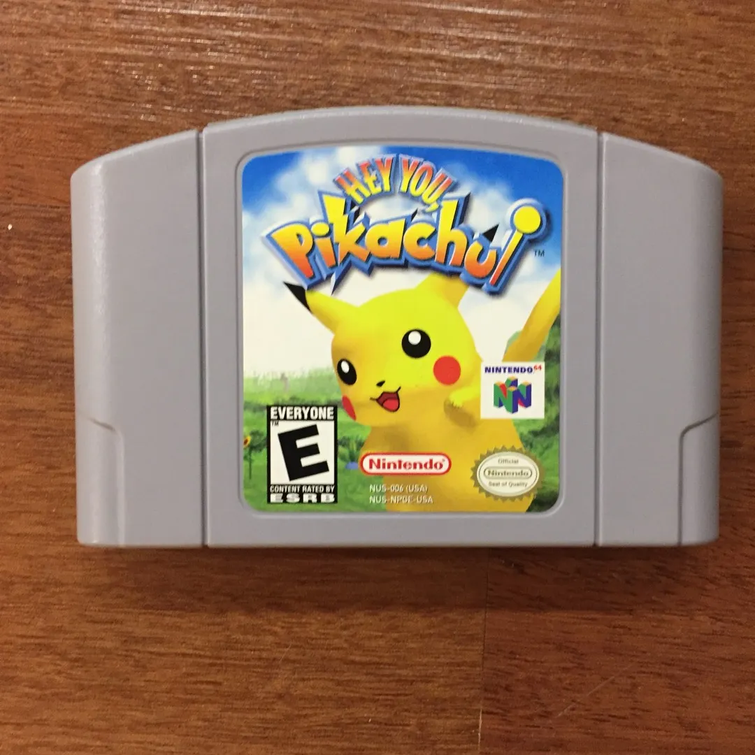 Hey You Pikachu N64 Game photo 1