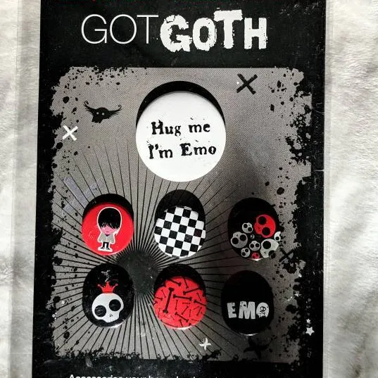 Got Goth - Button Set photo 1