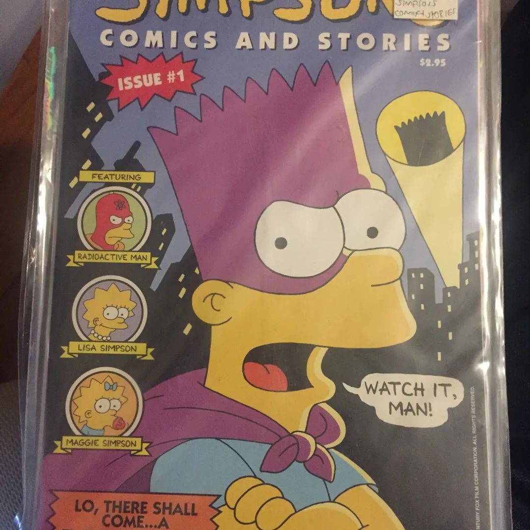 Simpsons Comic #1 photo 1