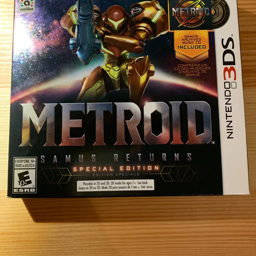 Metroid Sami’s Returns For Nintendo 3DS Special Edition photo 1
