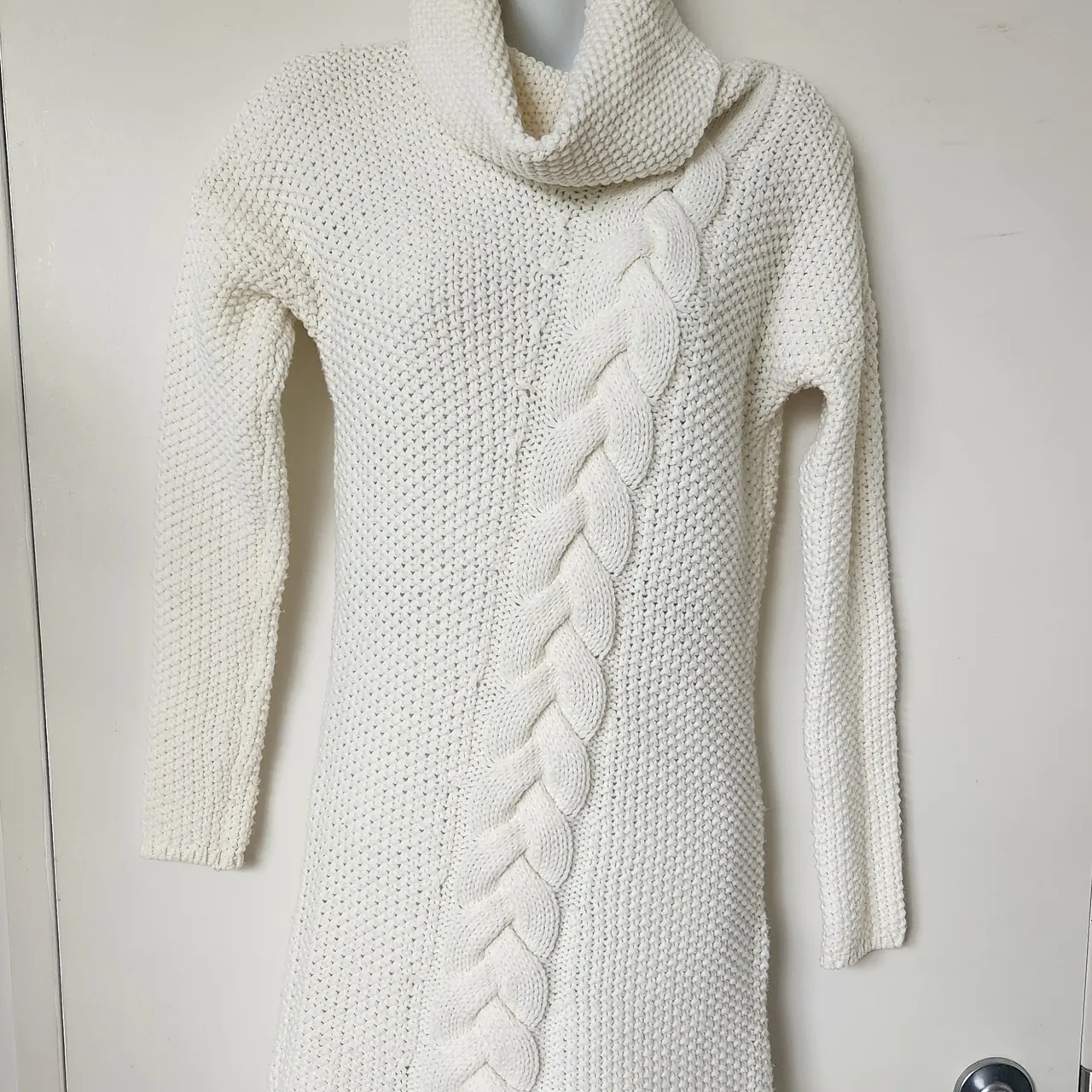 Ricki's cream white knit sweater dress photo 1