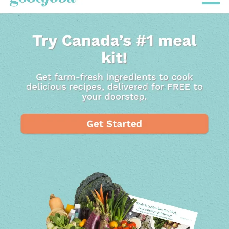 $40 Off GoodFood For First Box photo 1