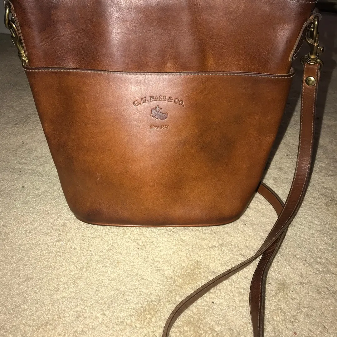 Leather Bucket Bag photo 1