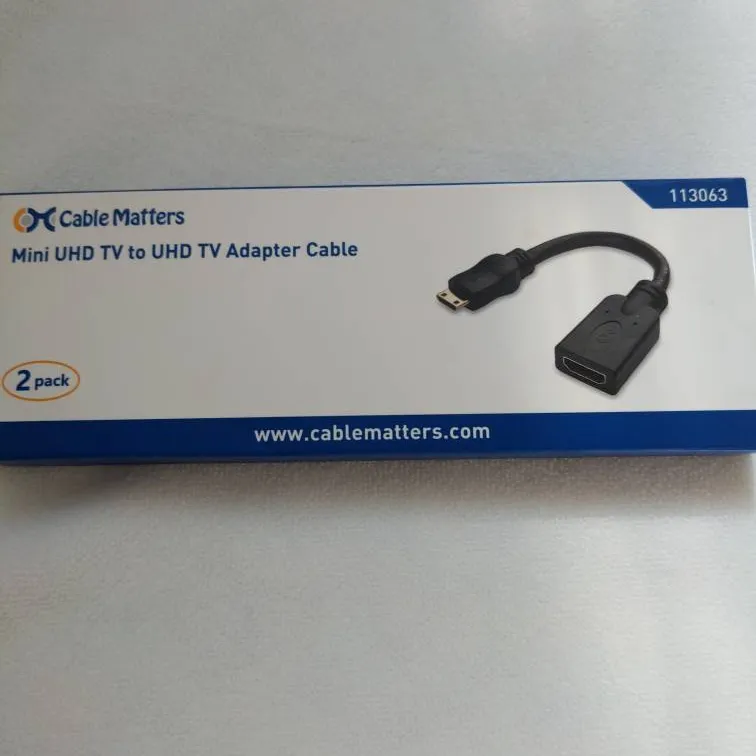BNIB HDMI Adapter Cable photo 1