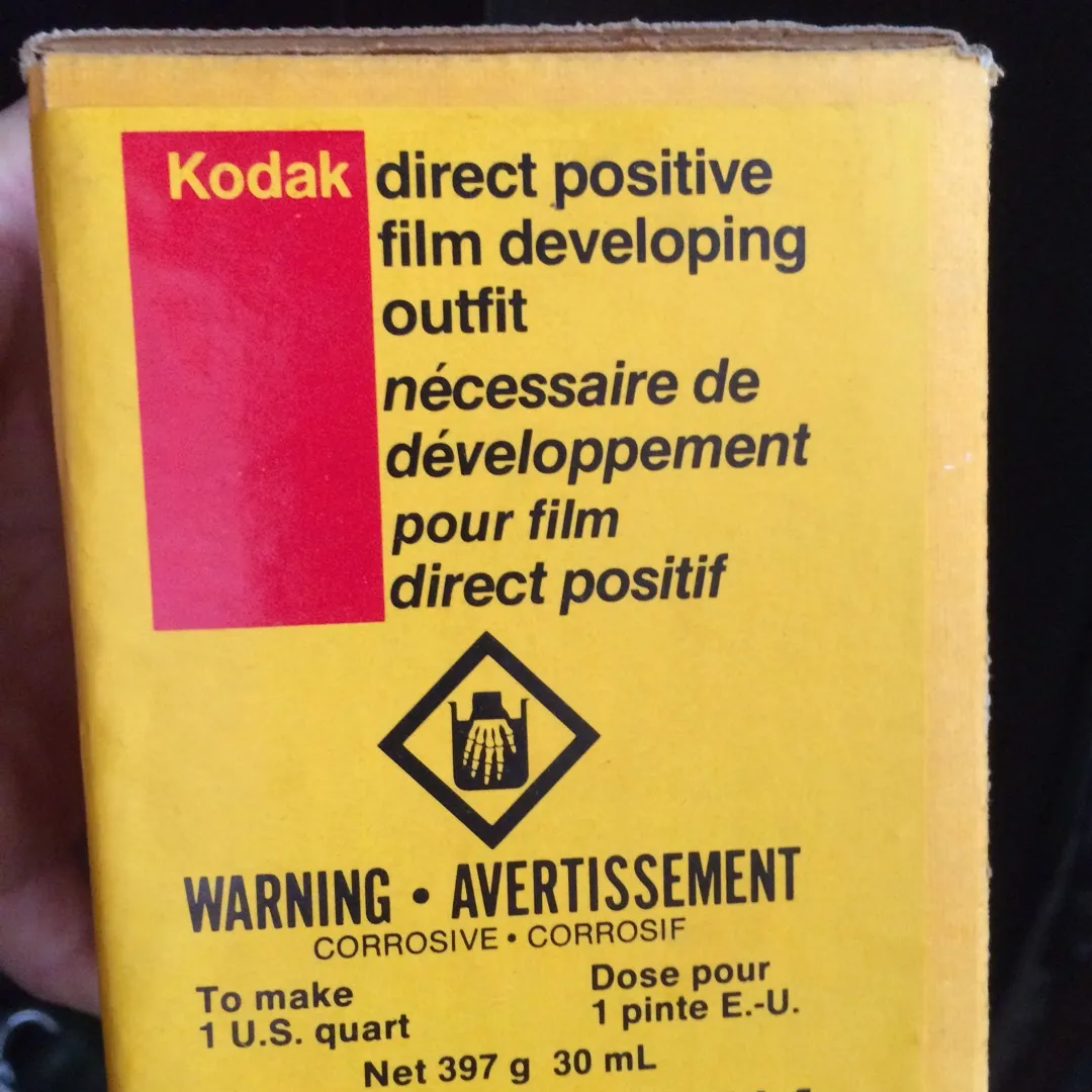 Direct  Positive Film Developing Kit photo 4