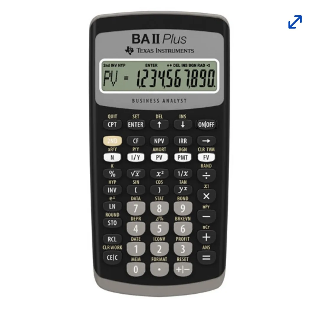 BA-II Plus Financial Calculator photo 1