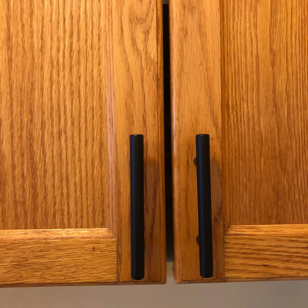 3” Black Cabinet Pulls (10 in Total, Brand New) photo 3