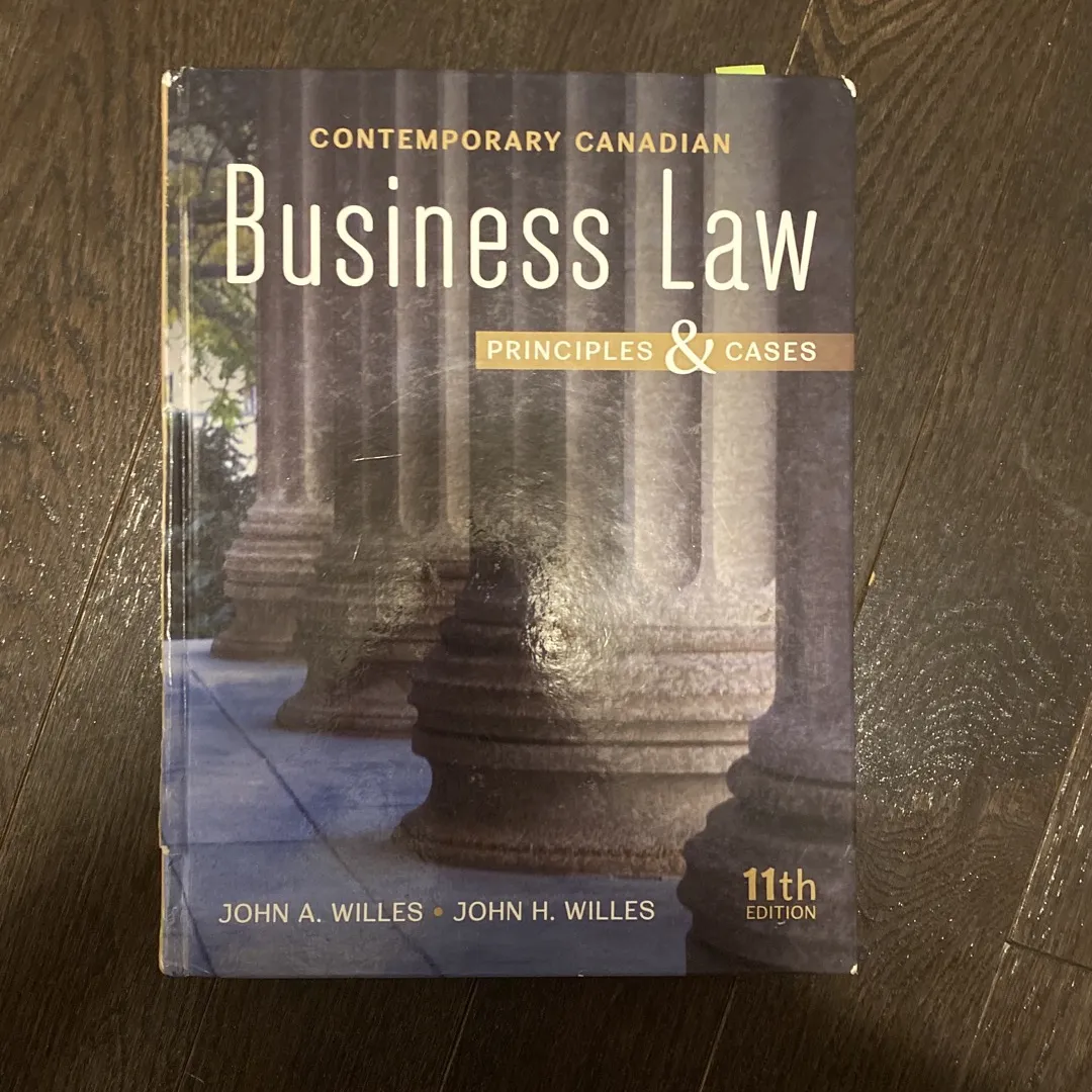 Business Law Textbook photo 1